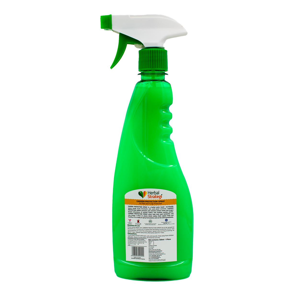 Herbal Garden Protection Spray for Pest and Fungi Protection | Product Size: 500 ml