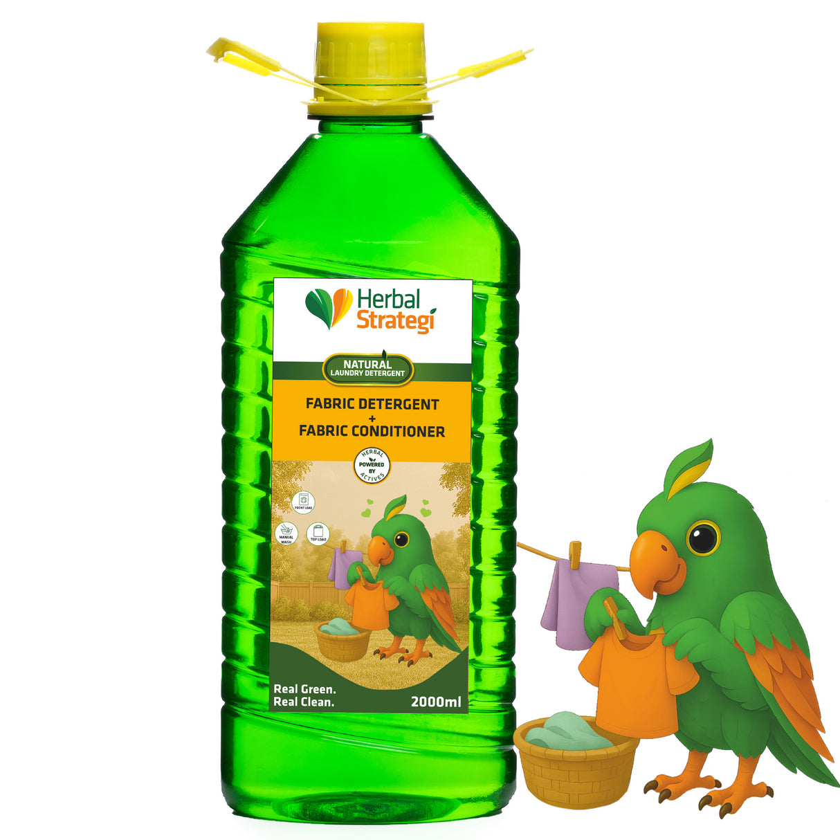 Natural Liquid Detergent | Plant-based Fabric Liquid Detergent