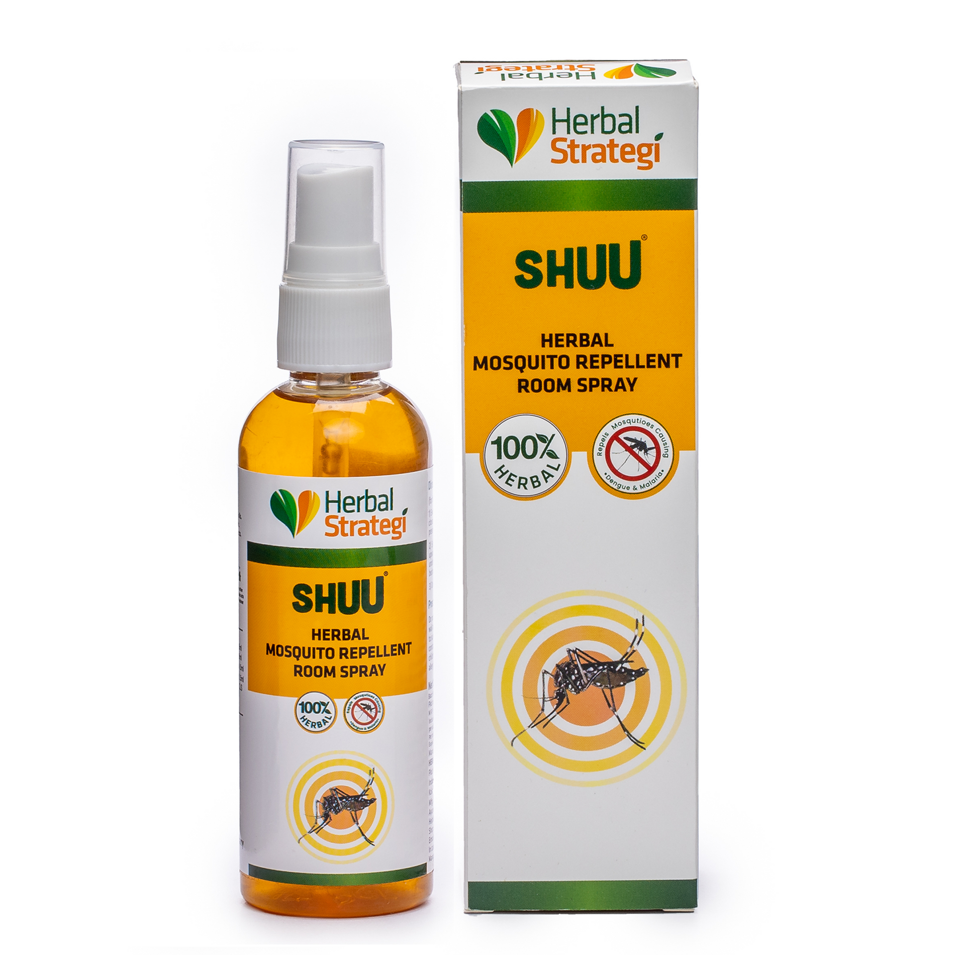 Herbal Mosquito Repellent Room Spray Non toxic plant-based