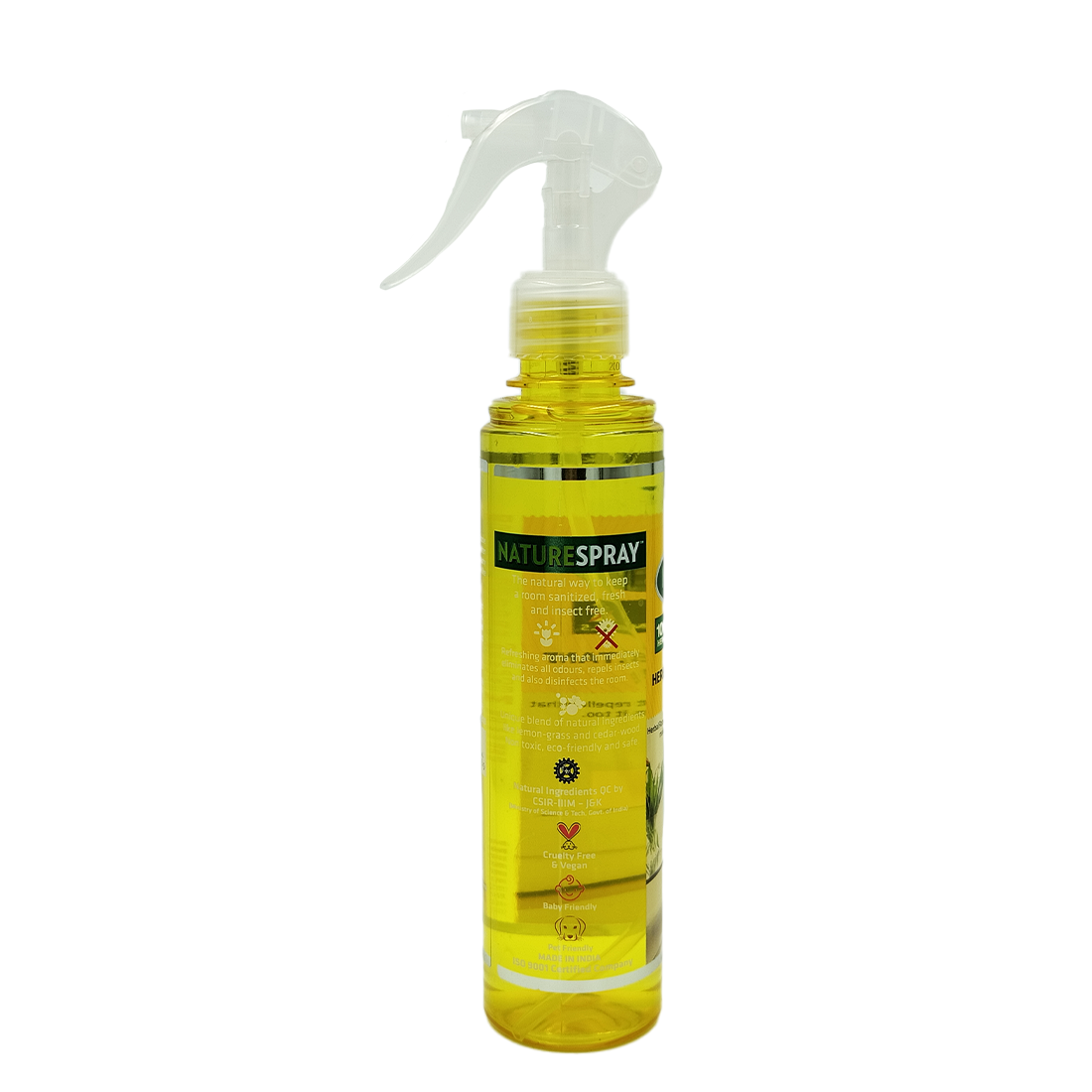 Lemon Herbal Room Disinfectant & Freshener | Product Size: 250 ml, 500 ml, 5 ltrs