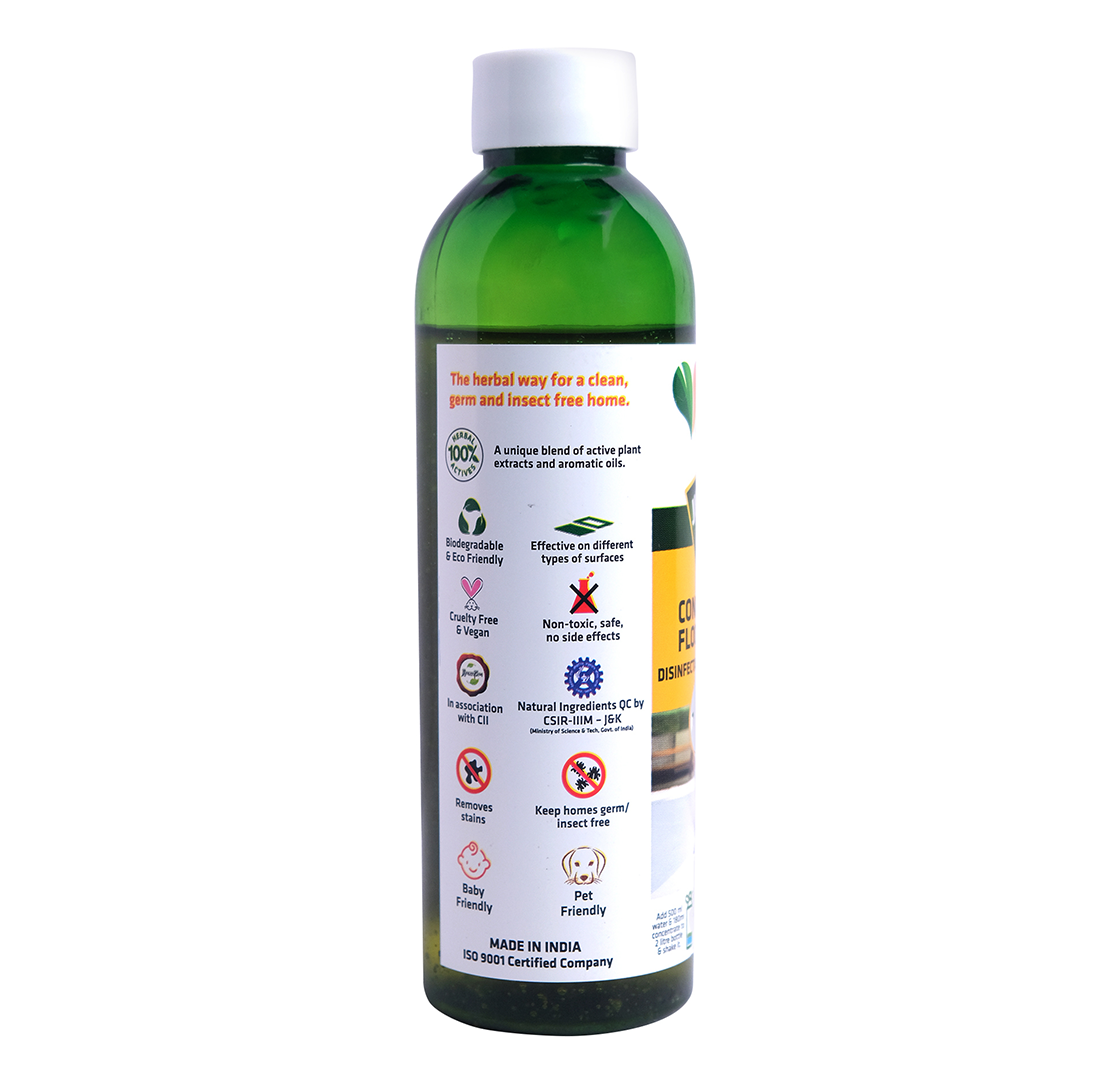 Herbal Concentrate Floor Cleaner | Product Size: 180 ml, 180 ml+2l empty bottle