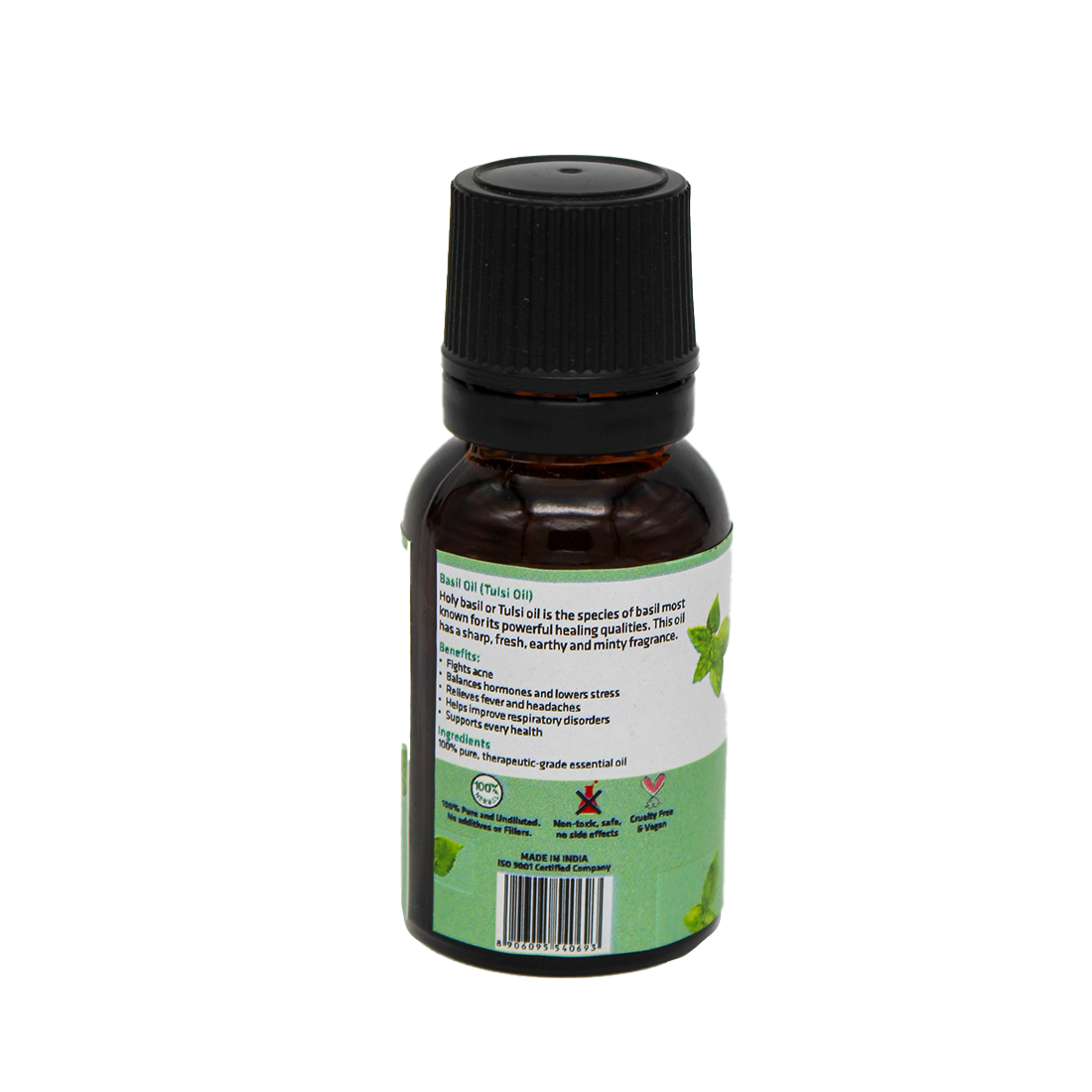 Herbal Basil (Tulsi) Essential Oil | Product Size: 15ml