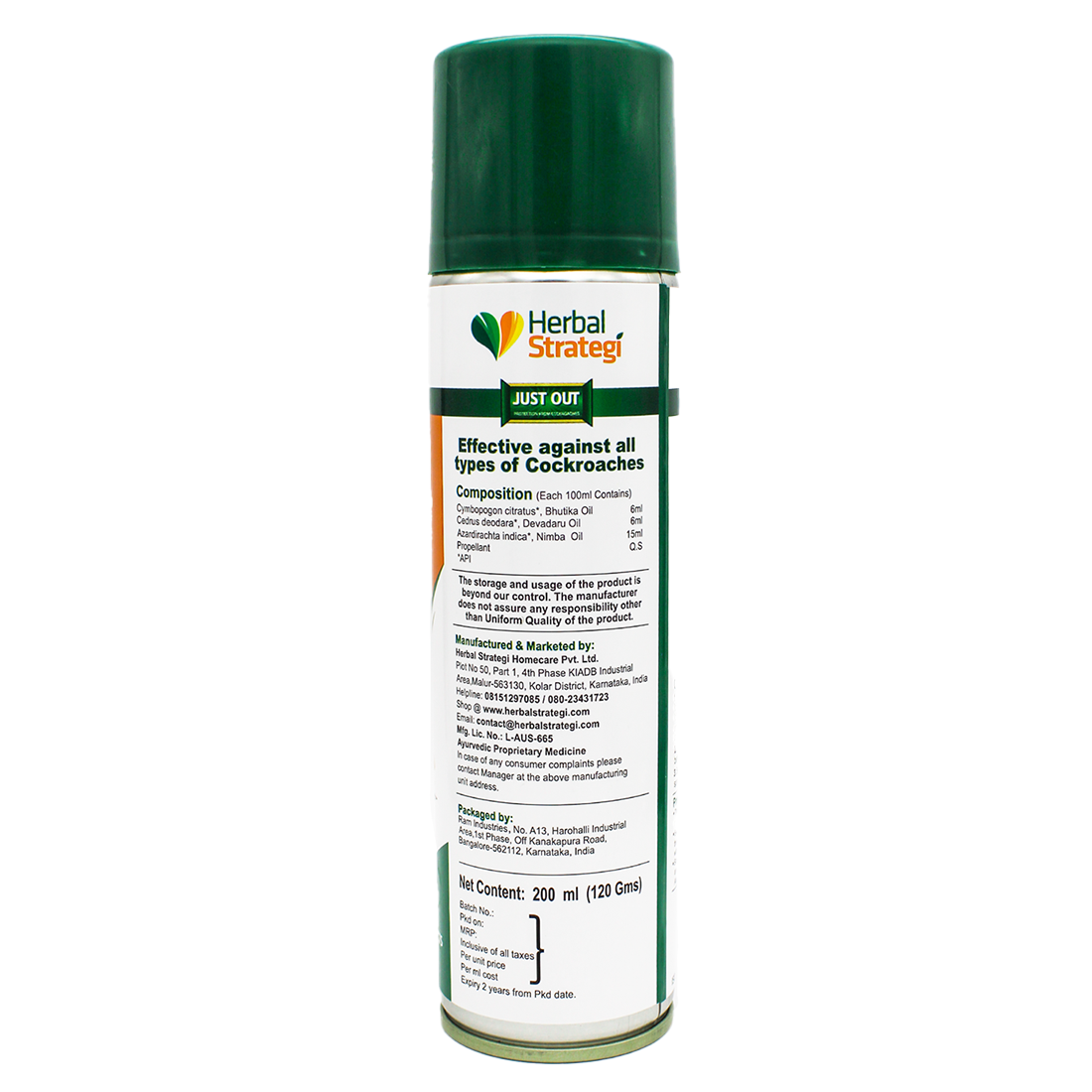 AYURVEDIC COCKROACH REPELLENT – 2X POWER SPRAY