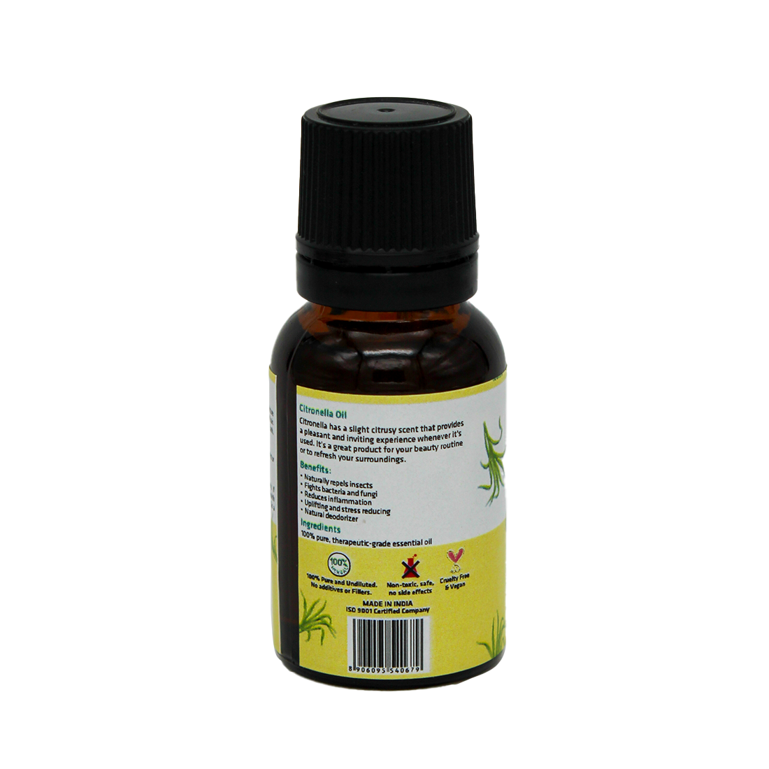 Herbal Citronella Essential Oil | Product Size: 15ml