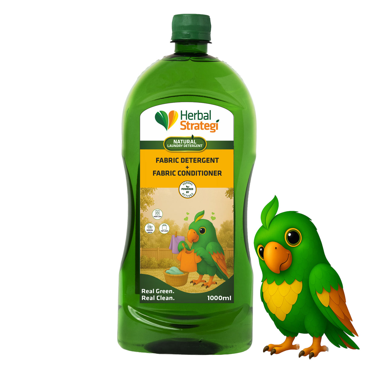 Natural Liquid Detergent | Plant-based Fabric Liquid Detergent