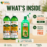Buy Concentrated Floor Cleaner Duo & Get FREE Kitchen Cleaner 500 ml