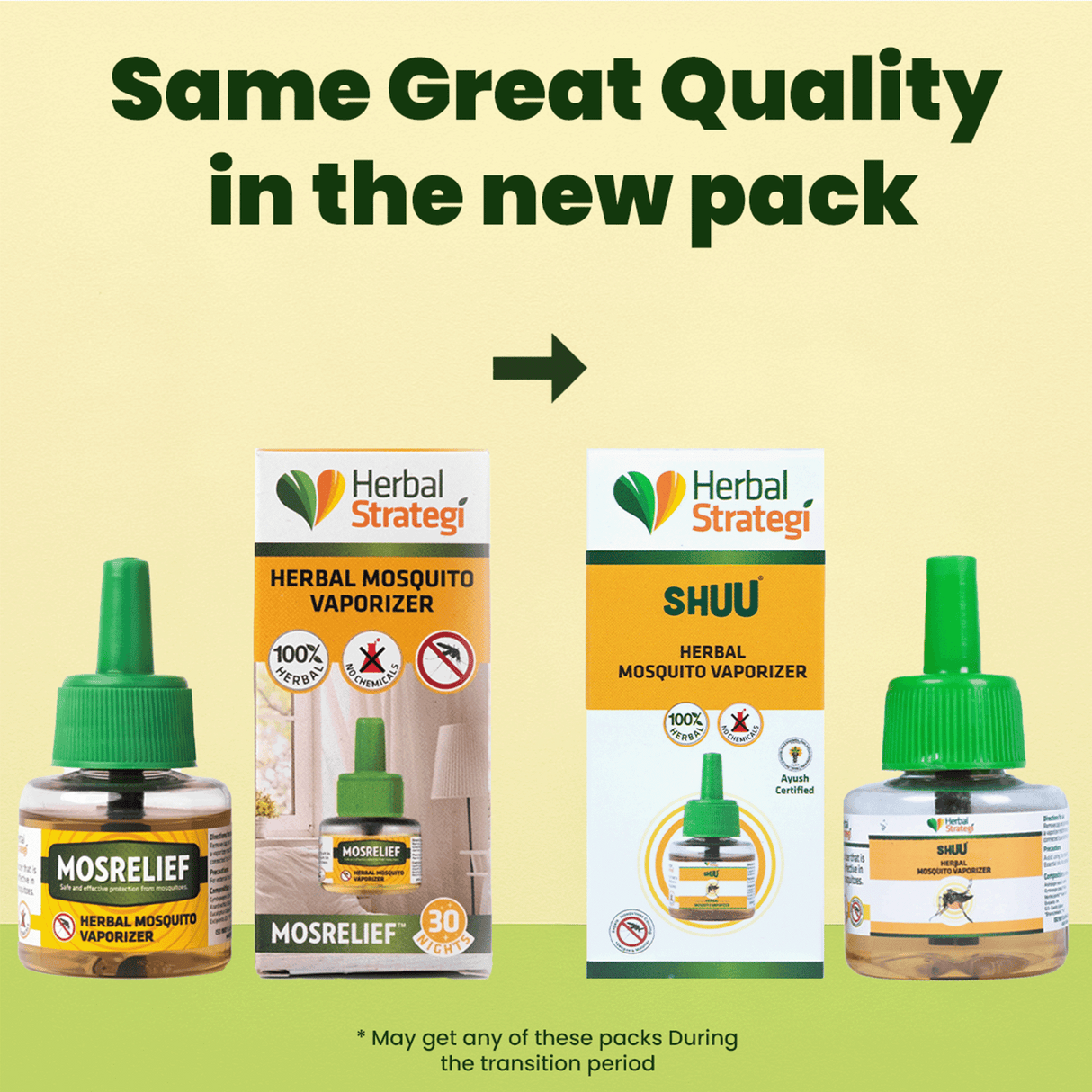 Herbal Mosquito Repellent Vaporizer | Pack Size: 40 ml