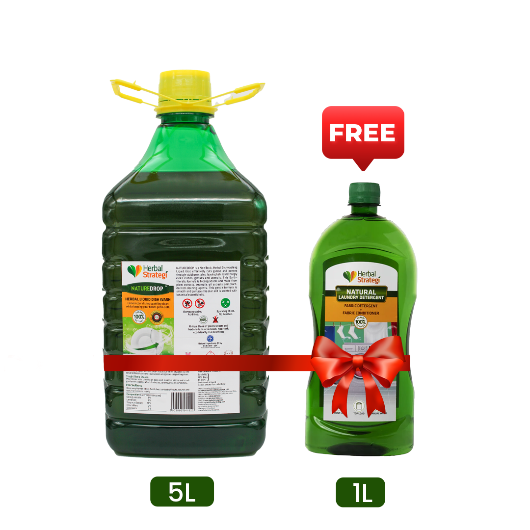 Buy Dishwashing Liquid 5L & Get Laundry detergent 1L (Worth ₹465 ) FREE