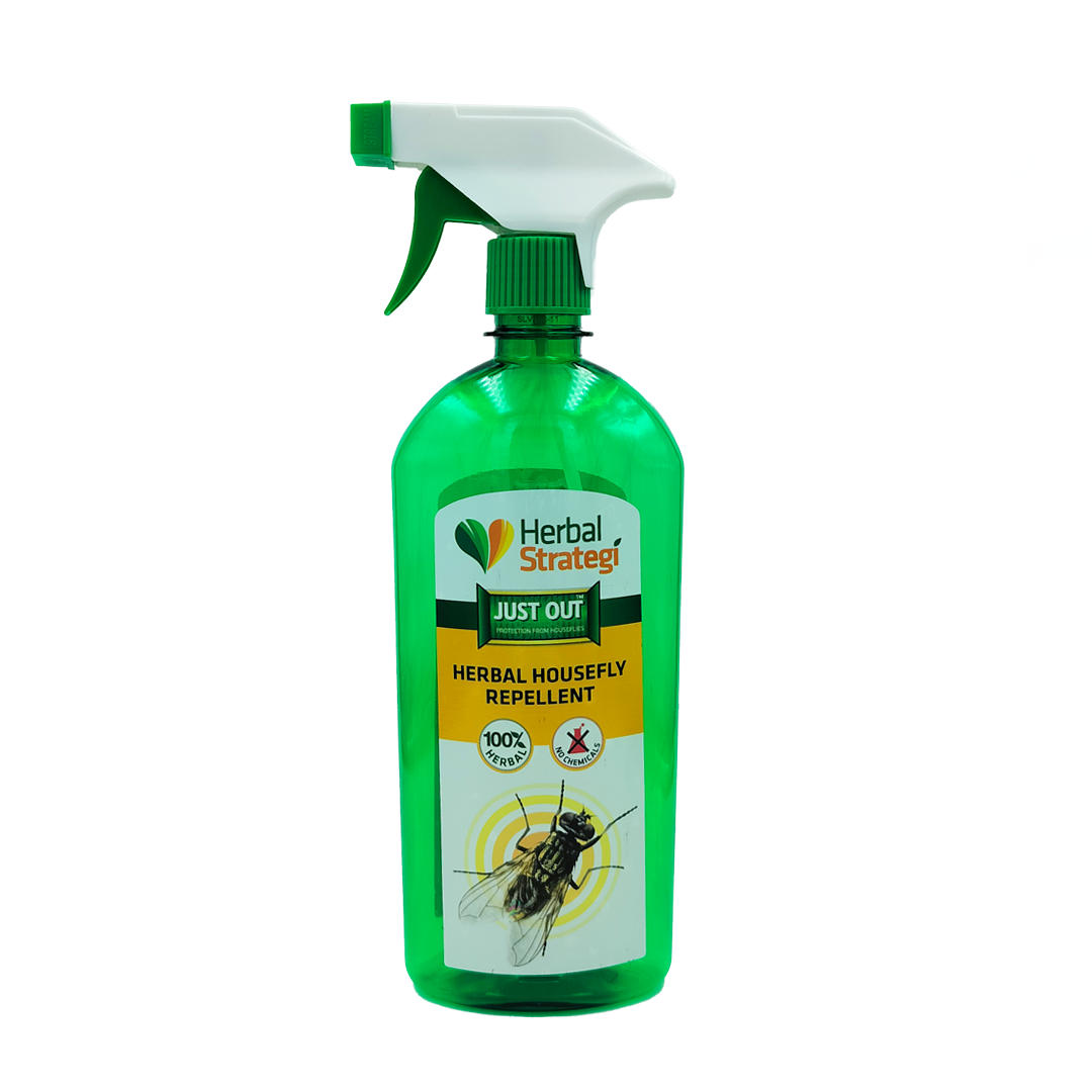 Herbal Fly Repellent | Product Size: 100 ml, 500 ml, 5 ltrs