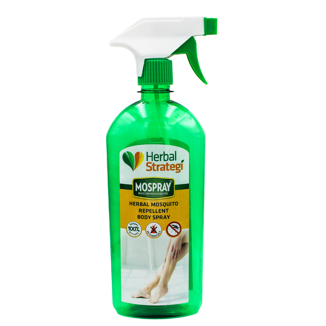 Herbal Mosquito Repellent Body Spray | Product Size: 100 ml, 500 ml, 5 ltrs