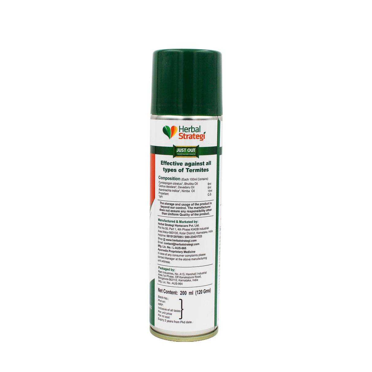 AYURVEDIC TERMITE REPELLENT – 2X POWER SPRAY