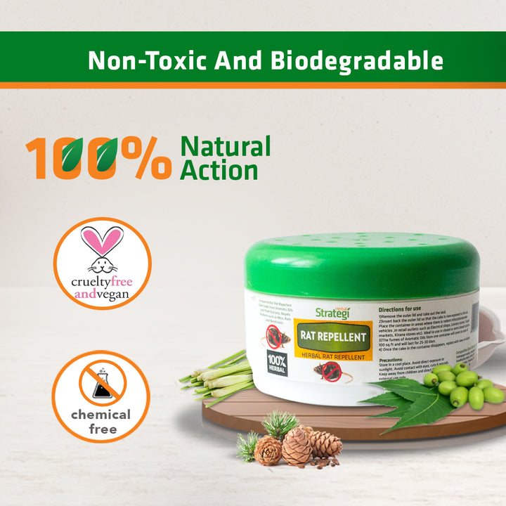 Herbal Rat Repellent | Product Size: 50 g