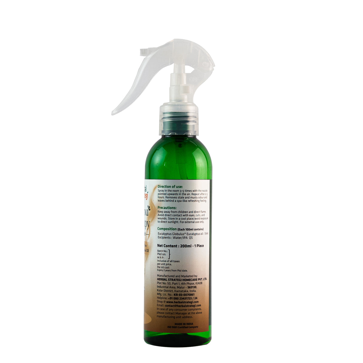 Aroma Therapy Spray - Eucalyptus - 200 ml