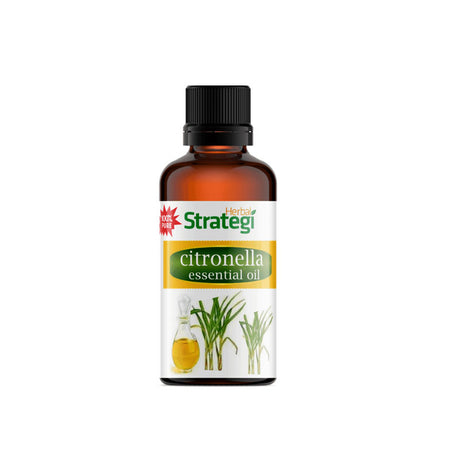 Herbal Citronella Essential Oil-50ml - Herbal Strategi