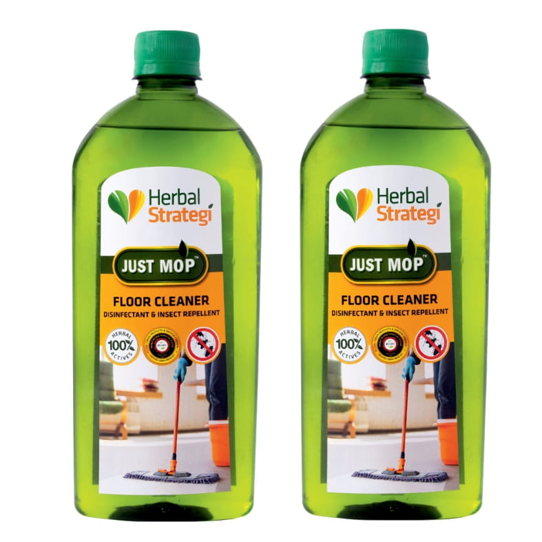 Herbal Disinfectant, Floor cleaner & Insect Repellent (Pack of 2 x 500 ml )