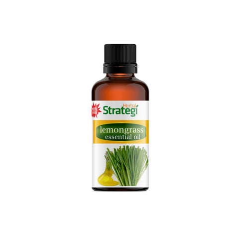 Herbal Lemongrass Essential Oil-50 ml - Herbal Strategi