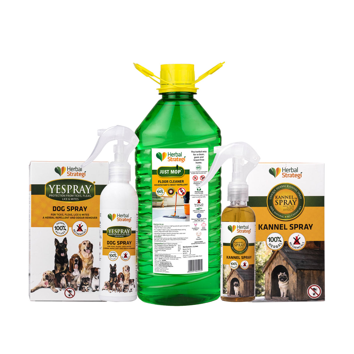 Natural Pet Care Product (Pack of 3)