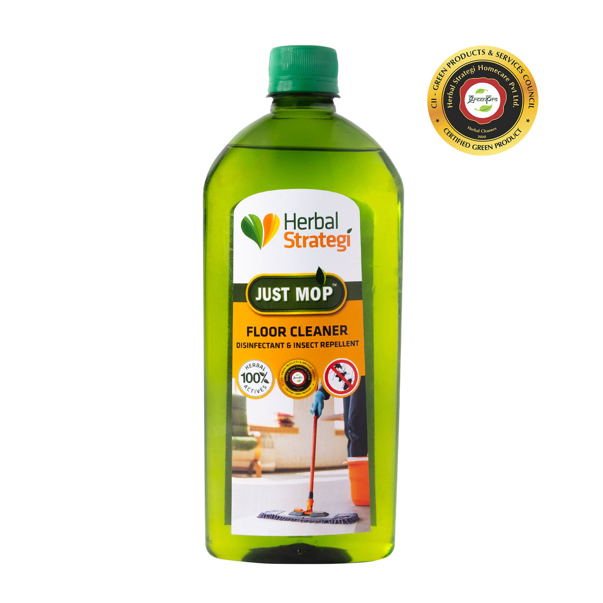 Buy Herbal Floor Cleaner Online - Size 500 ml, 2 ltr, 5 ltr
