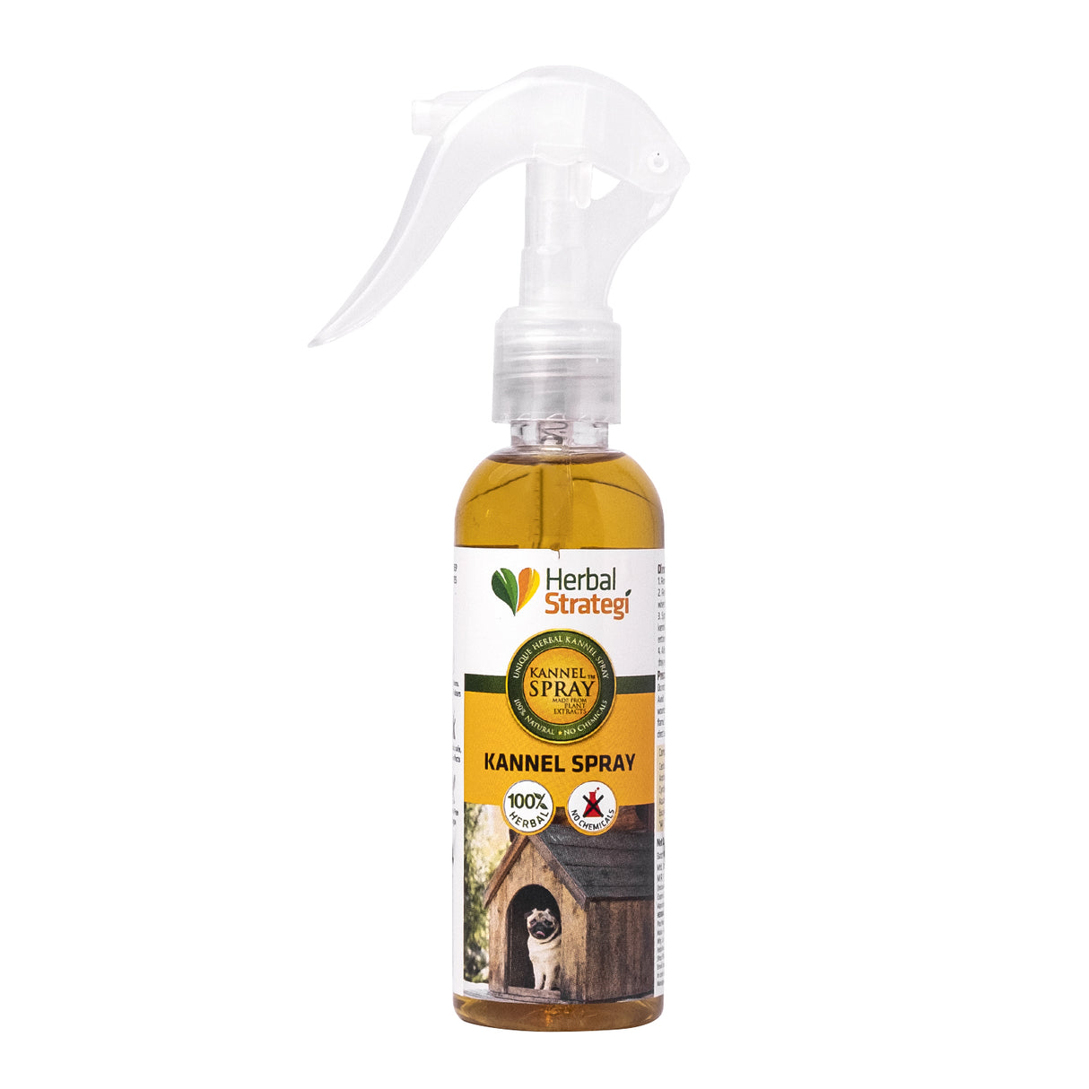 Herbal Ticks, Fleas, Lice, and Mites Spray for Kennel | Product Size: 100 ml, 500 ml