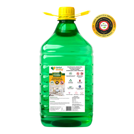 Herbal Kitchen Cleaner, Disinfectant & Insect Repellent | Product Size: 500 ml, 2 ltrs, 5 ltrs